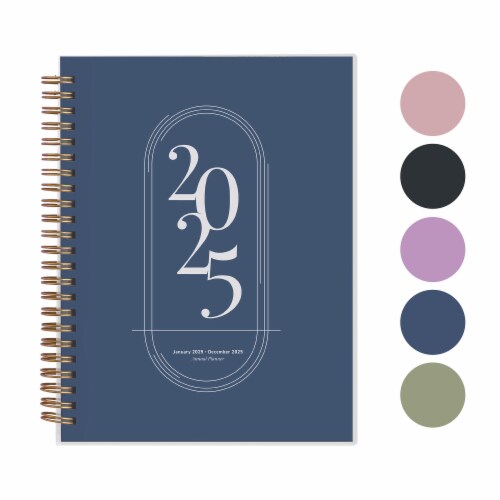 Rileys 2023 Weekly Planner - Annual Weekly & Monthly Agenda Planner Midnight Blue), 1 - Dillons Food Stores