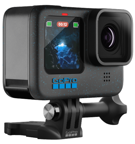 GoPro HERO12 Action Camera - Black Perspective: front