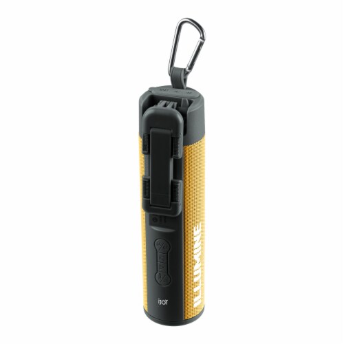 iJoy Illumine 4-in-1 Speaker Power Bank Flashlight & Selfie Stick Perspective: front