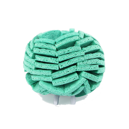 Full Circle Crystal Clear 2.0 Replacement Head - Turquoise Perspective: front
