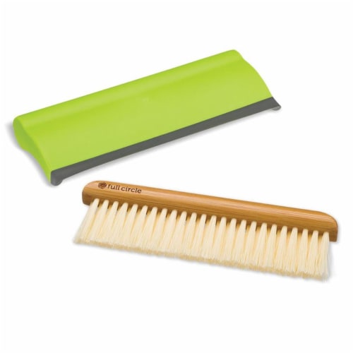 Full Circle Green Crumb Runner Counter Sweep & Squeegee