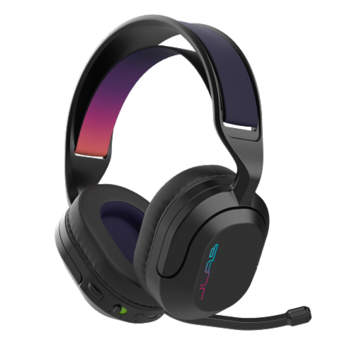 JLab Audio Nightfall Wireless Gaming Headset - Black Perspective: front