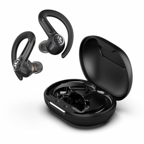 Epic Sport ANC 3 True Wireless Earbuds- Black Perspective: front