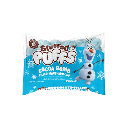 Stuffed Puffs® Cocoa Bomb Filled Marshmallows Perspective: front