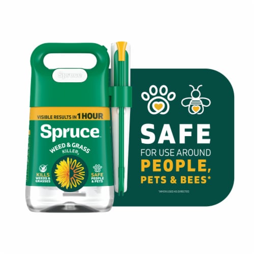 Spruce Weed Killer and Grass Killer Powered Starter Kit Perspective: front
