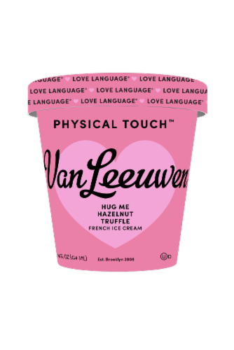 Van Leeuwen Ice Cream Physical Touch™- Hazel Nut Truffle Perspective: front