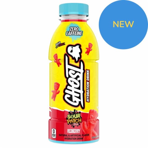 GHOST Hydration Mix - SOUR PATCH KIDS REDBERRY (24 Sticks)