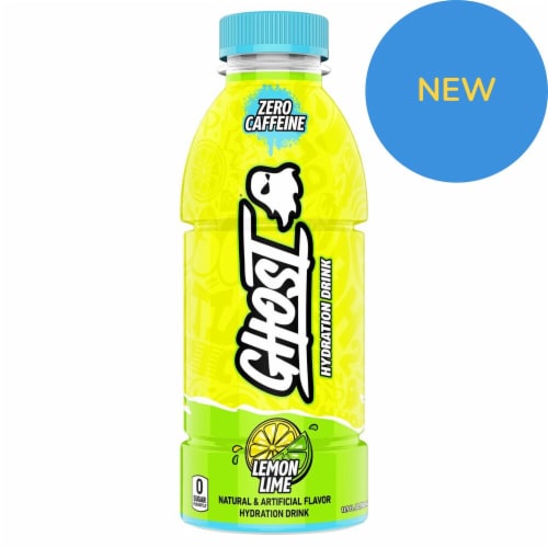 Ghost® Hydration Lemon Lime Sports Drink Perspective: front