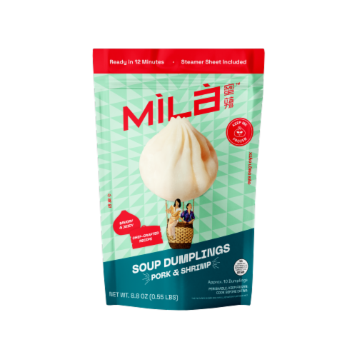 MILA™ Shrimp and Pork Soup Dumplings Perspective: front