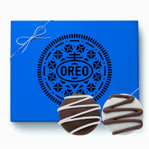 OREO Celebrations Fudge Drizzled Mixed Fudge Covered Cookies 12ct Box ...