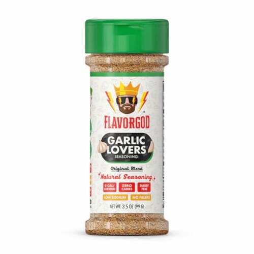Flavor God® Original Garlic Lovers Seasoning Perspective: front