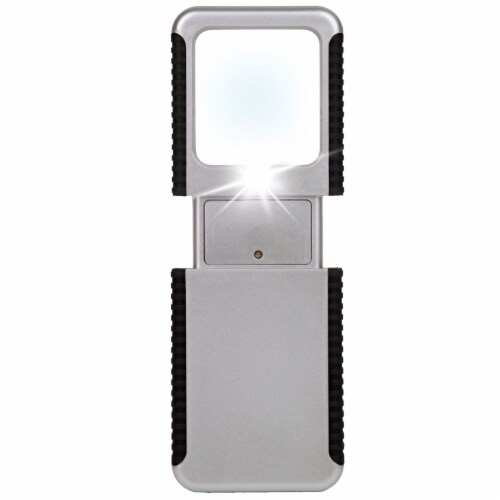 Nifty Lighted Up Pop-Up Magnifier Perspective: front