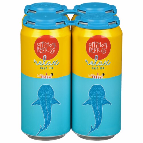 Offshoot Relax Hazy IPA Perspective: front