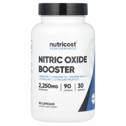 Nitric Oxide Booster Capsules [750 MG][90 CAPS] Perspective: front