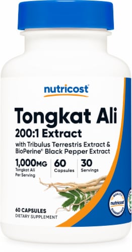 Nutricost® Tongkat Ali Complex Capsules Perspective: front