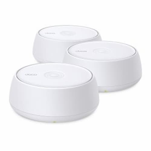 TP Link Deco™ WB 10800 BE3600 Whole Home Mesh Wifi 7 System Perspective: front