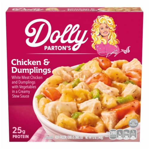 Dolly Parton's™ Chicken & Dumplings with Vegetables and Creamy Sauce Perspective: front