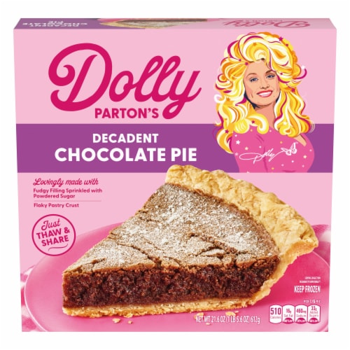 Dolly Parton's Decadent Thaw-and-Serve Chocolate Pie Perspective: front