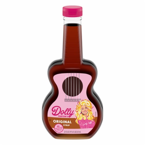 Dolly Parton's Original Syrup Breakfast Syrup Perspective: front