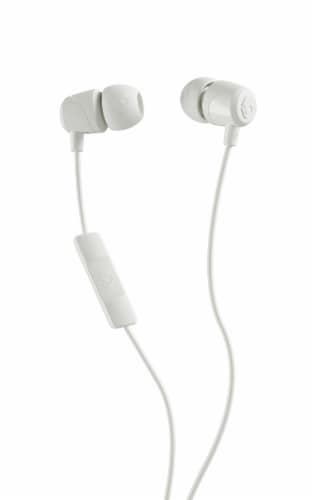 Skullcandy Jib with Microphone Wired Earbuds - USB-C White Perspective: front