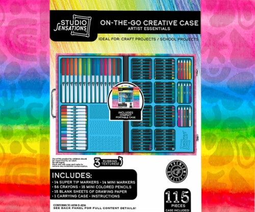 Anker Art Studio Sensations™ Supplies Case Perspective: front