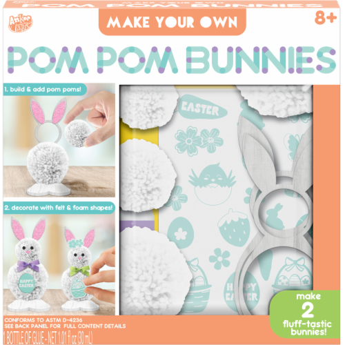 Anker Art™ Make Your Own Pom Pom Characters Perspective: front