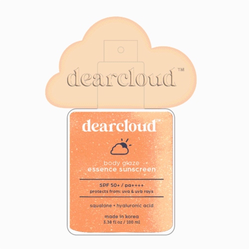 Dreamcloud™ Body Glaze Essence SPF 50 Sunscreen Perspective: front