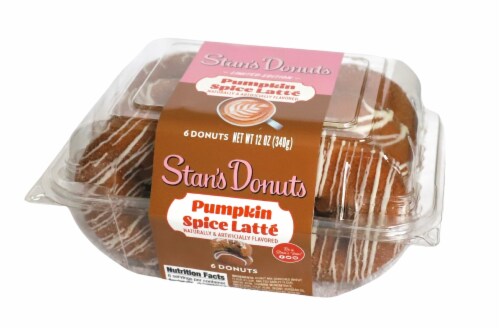 Stan's Pumpkin Spice Latte Donuts Perspective: front