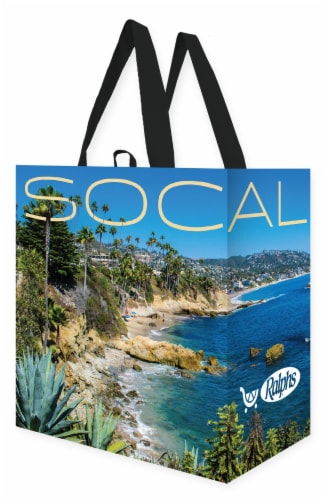 Earthwise SoCal Beach Reusable Bag Perspective: front