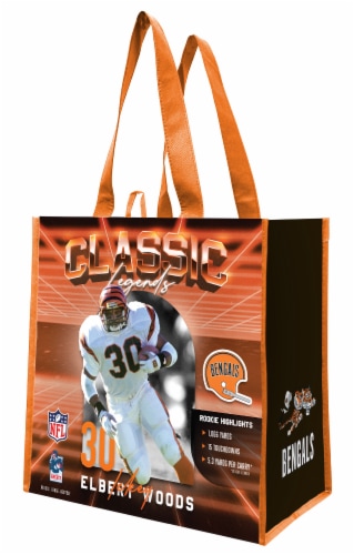 Earthwise NFL Classic Legends Bengals Ickey Woods Bag Perspective: front