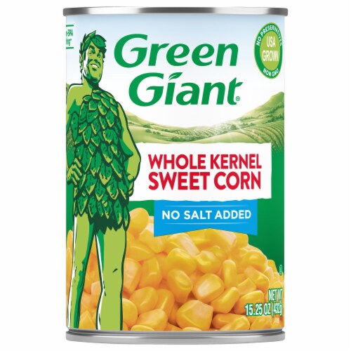 Green Giant® Whole Kernel No Salt Sweet Corn Perspective: front