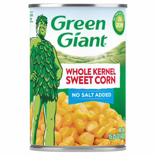 Green Giant® Whole Kernel No Salt Sweet Corn Perspective: front