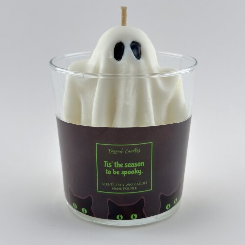 Dessert Candles Halloween Jar Candle 'Tis the Season to be Spooky Perspective: front