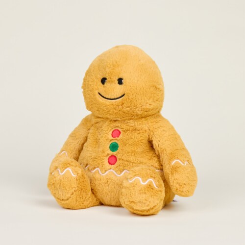 Warmies® Plush - Gingerbread Boy Perspective: front