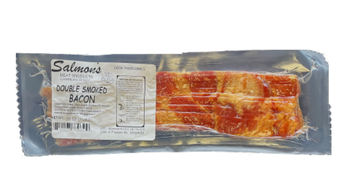 Salmon's Meat Products Double Smoked Bacon Perspective: front