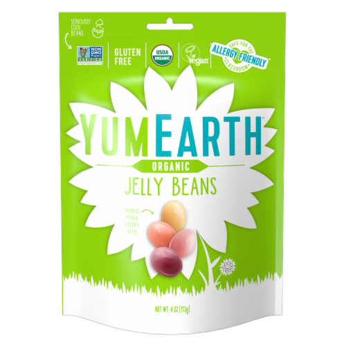 Yum Earth® Organic Jelly Beans Perspective: front