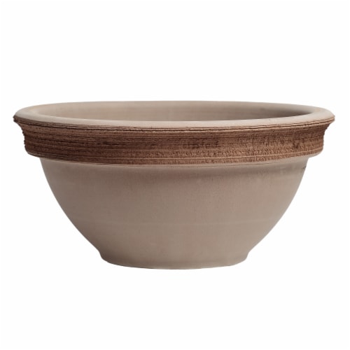 Blue Orange Pottery VG Cyclamen Bowl Perspective: front