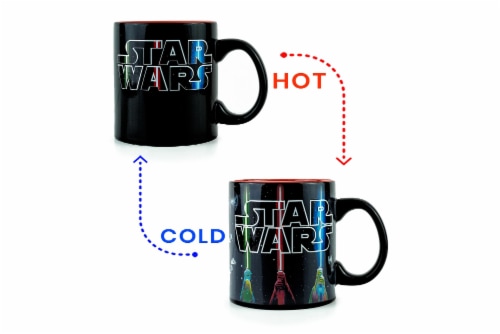Star wars coffee shop mug heat activated