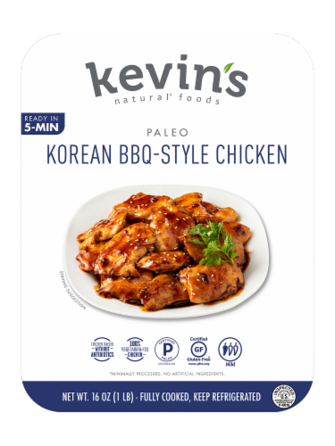 Kevin's Natural Foods Paleo Korean BBQ-Style Chicken Perspective: front