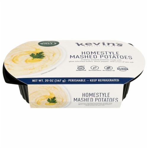 Kevin's Natural Food Homestyle Gluten Free Mashed Potatoes Perspective: front