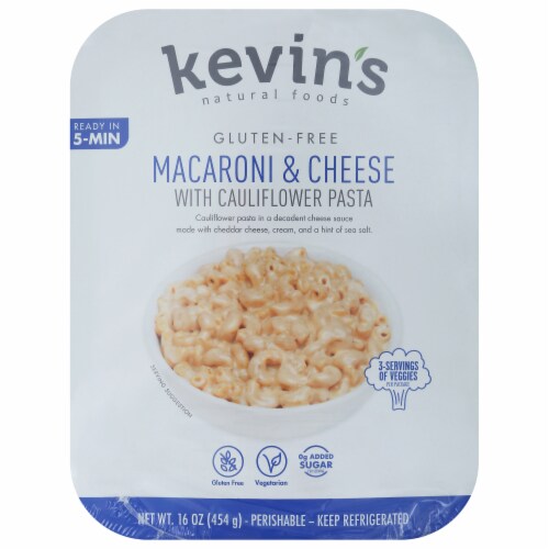 Kevin's Natural Foods Cauliflower Pasta Mac & Cheese Perspective: front