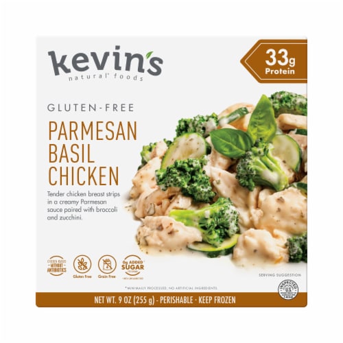 Kevin's Natural Foods Parmesan Basil Chicken Perspective: front
