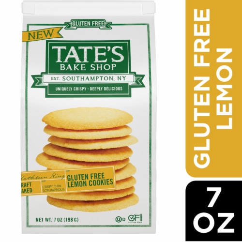 Tate's Bake Shop Gluten Free Lemon Cookies Perspective: front