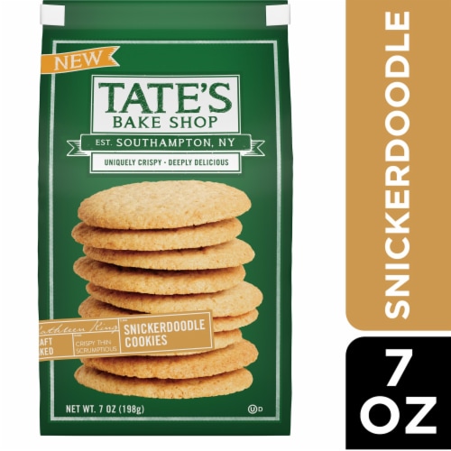 Tate's Bake Shop Snickerdoodle Cookies Perspective: front
