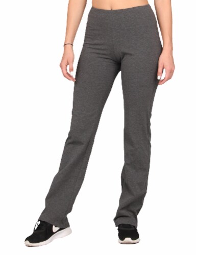 Lildy Cotton Yoga Pants - Gray, L/XL - Kroger