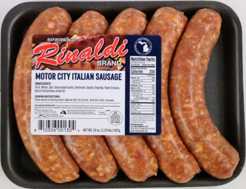 Rinaldi Motor City Italian Sausage Perspective: front
