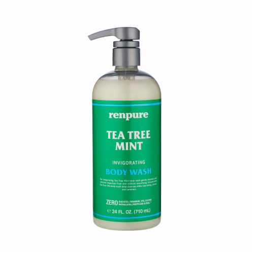 Renpure Tea Tree Mint Body Wash Perspective: front