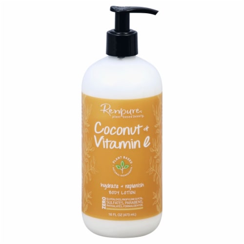 Renpure® Coconut & Vitamin E Hydrate & Replenish Body Lotion