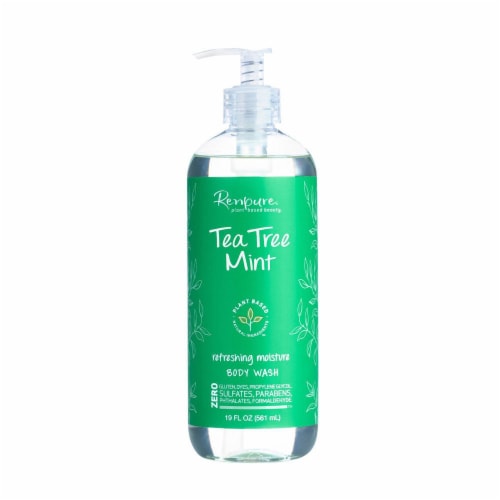 Renpure Tea Tree Mint Body Wash Perspective: front