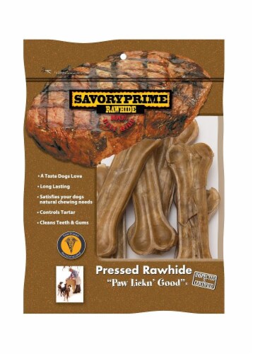 Savory Prime Natural Pressed Bone Perspective: front